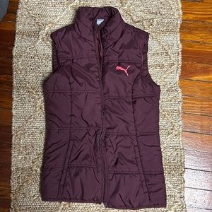 Ladies Puma wind breaker vest XS